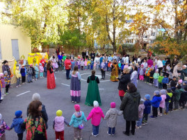 "Осенняя ярмарка" в детском саду "Осенняя ярмарка" в детском саду.
